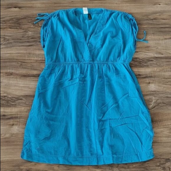 EUC Cotton Swim Cover-up With Pockets - Picture 1 of 6